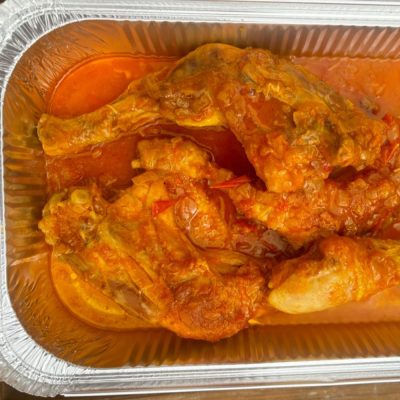 Cari crevettes ou poulet ou poisson