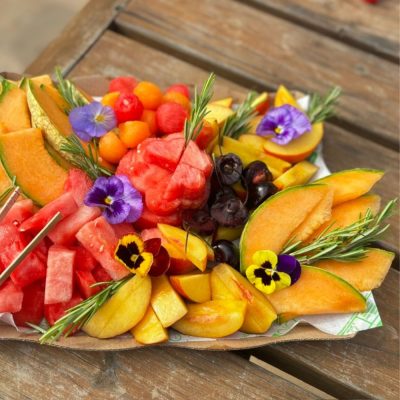 Plateaux de fruits frais