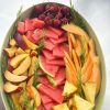 Plateaux de fruits frais