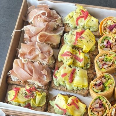 Box Focaccia toastée 12 ou 20 pièces
