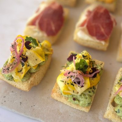 Box Focaccia toastée 12 ou 20 pièces