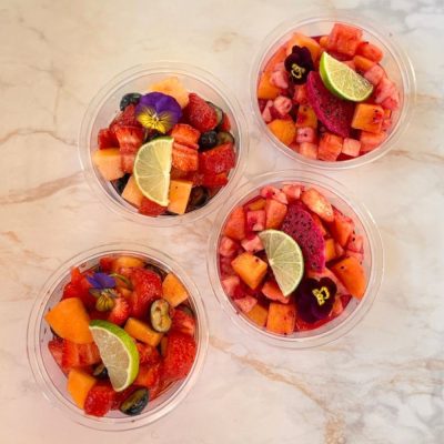 Salade de fruits marinée à la vanille — 200 g (10pcs)