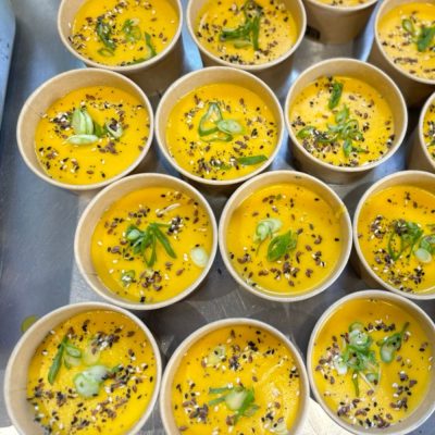 Veloutés crémeux de légumes de saison