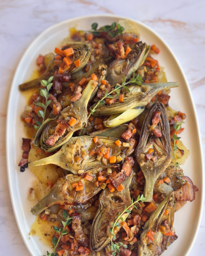 Artichauts à la barigoule
