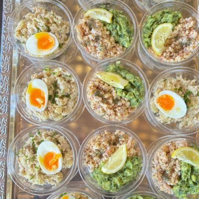 Salade individuelle aux crevettes — 250 g (10pcs)