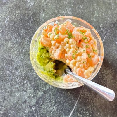 Salade individuelle aux crevettes — 250 g (10pcs)