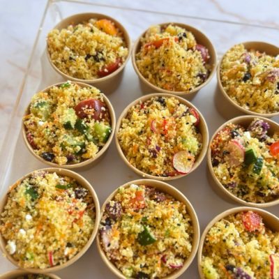 Verrine_de_taboule_TraiteurMachiroplats1 Verrines de taboulé gourmand & légumes — 12 pièces