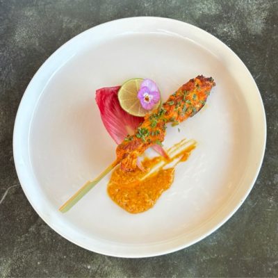 Brochettes de Poulet Marinées au Lait de Coco — 12 pièces 🌿☀️
